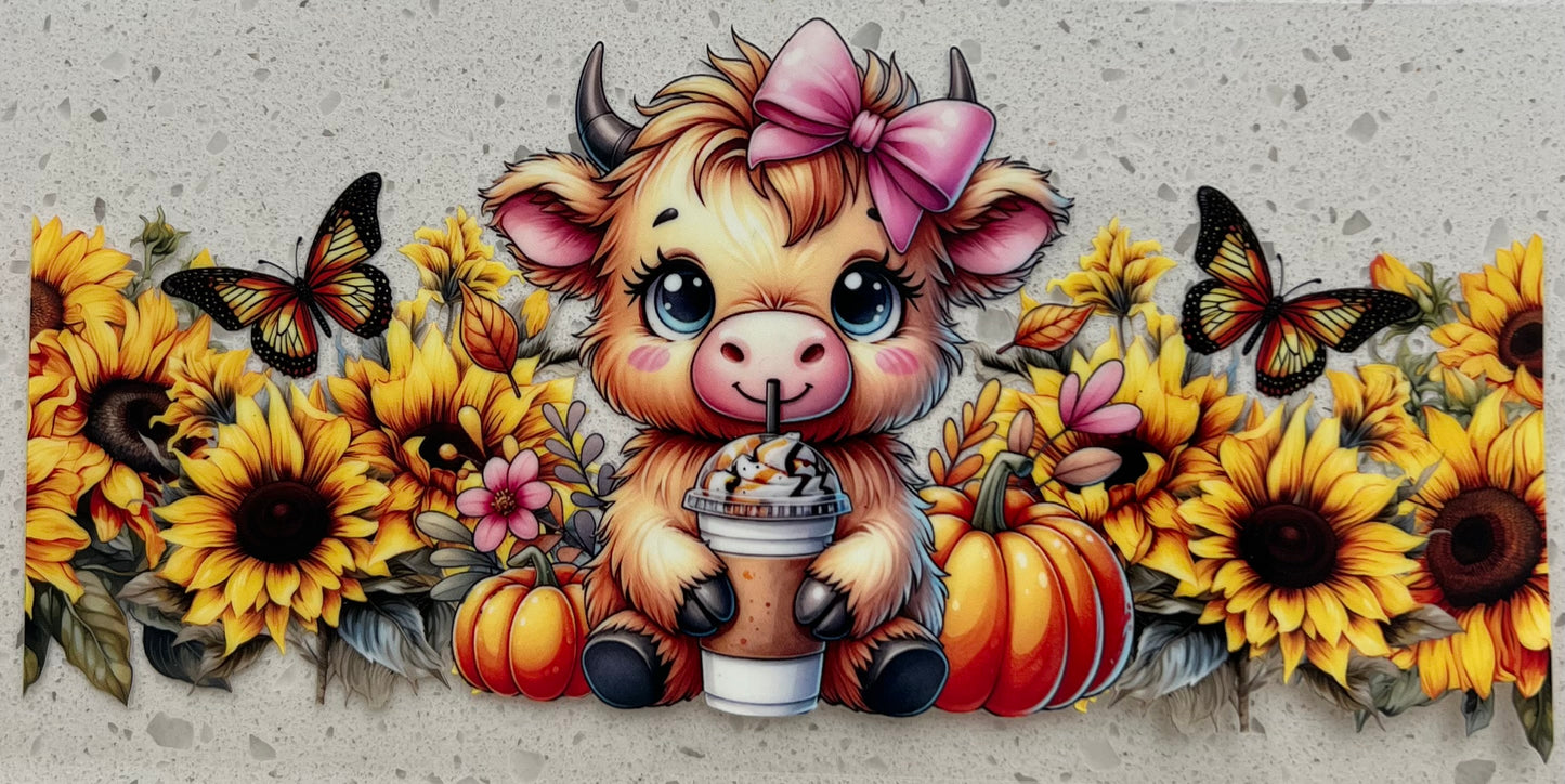 #264- Autumn Frappuccino Cow