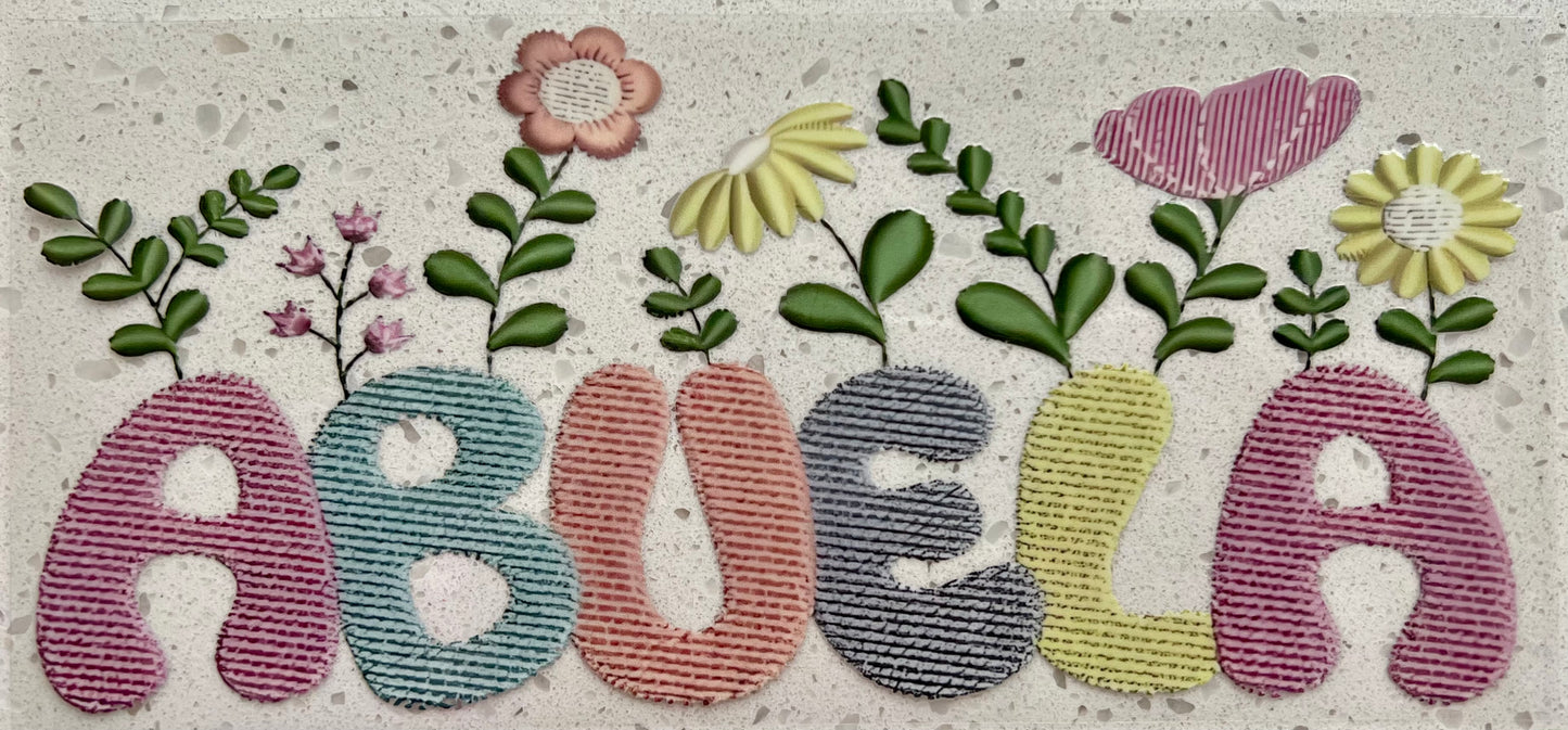#69-Abuela flowers