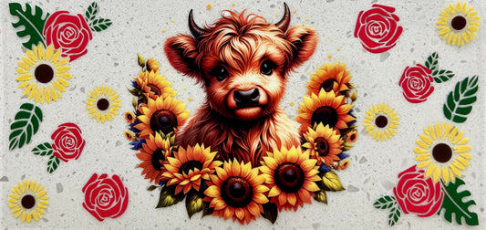 #263- Sunflower Golden Cow