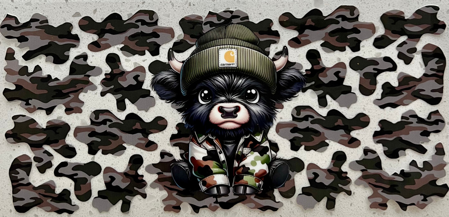 #269- Baddie Camouflage Cow