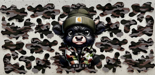 #269- Baddie Camouflage Cow