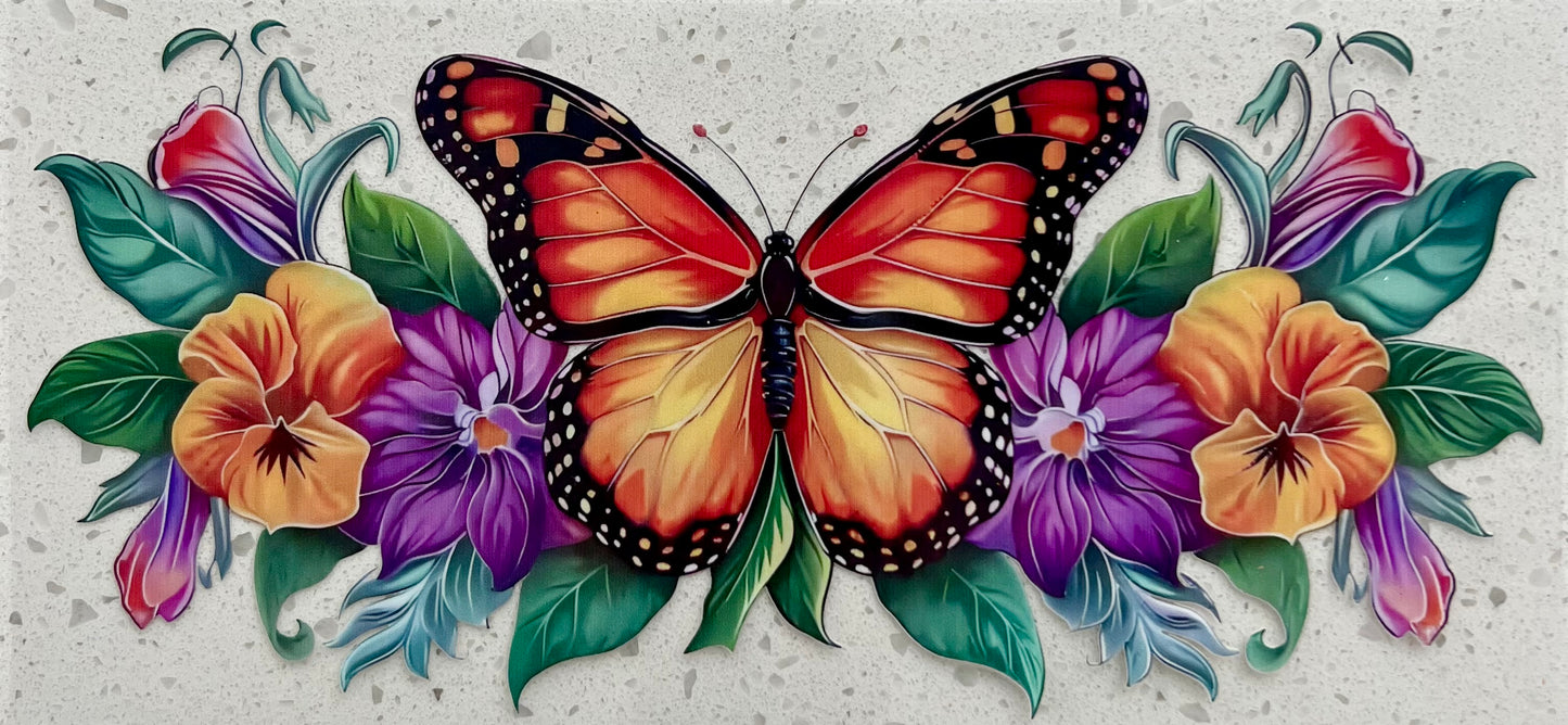 #301- vibrant butterfly