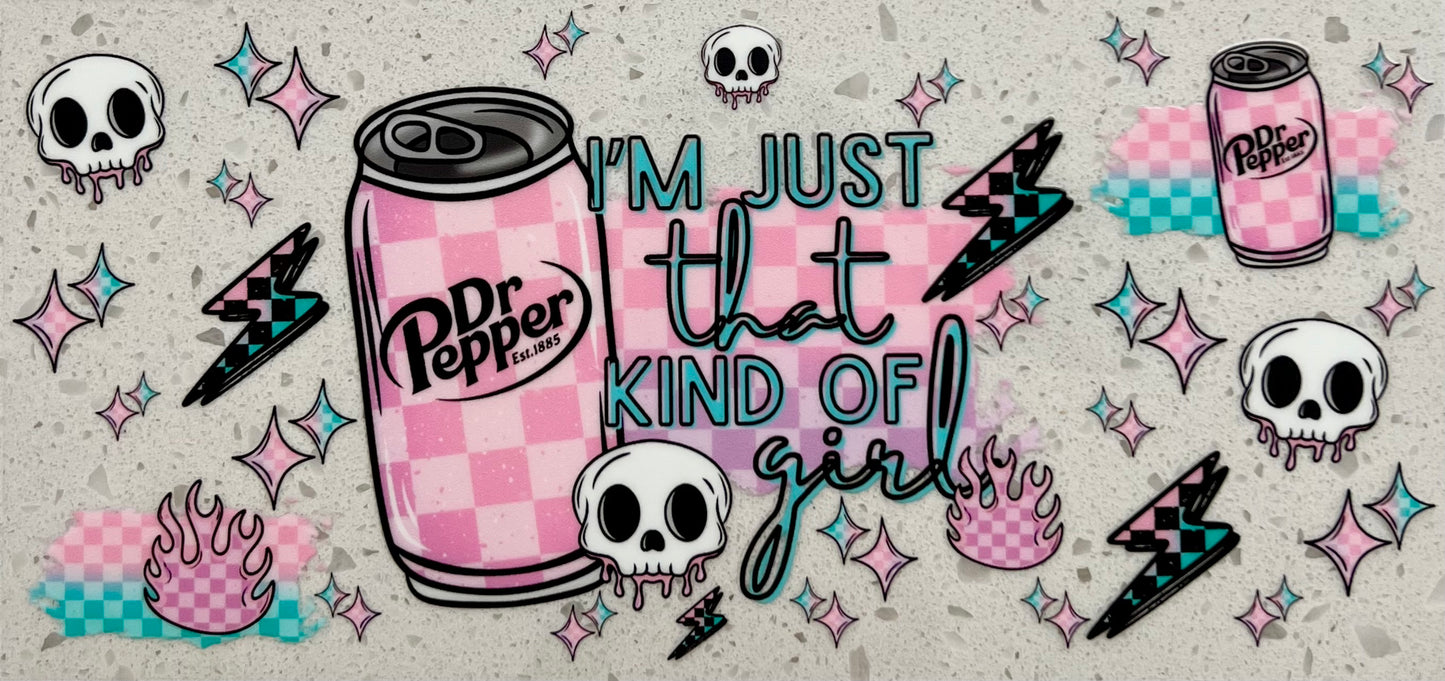 #255- Cool girl Dr Pepper